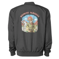 A Cowboy And A Cat Bomber Jacket VTM0603