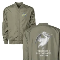 Feminism Is For Everyone, Dipshit Bomber Jacket VTM0607