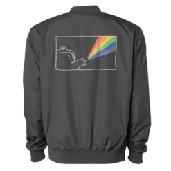 Rainbow Ray Frog Bomber Jacket VTM0620