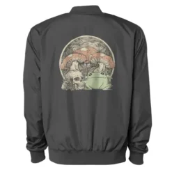 A Frog And A Skull Bomber Jacket VTM0624