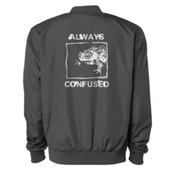 Always Confused Frog Dark Variant Bomber Jacket VTM0630