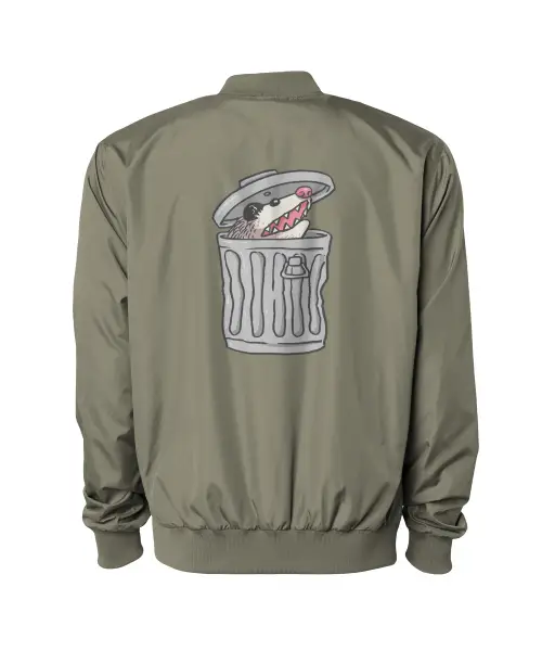Trash Can Opossum Bomber Jacket VTM0640