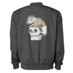 Skull Opossum Bomber Jacket VTM0644
