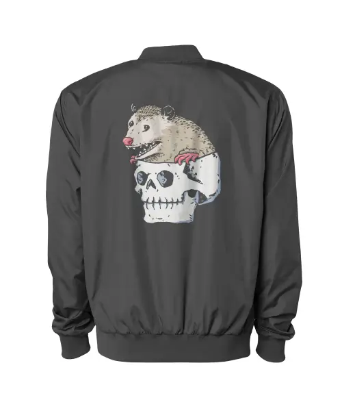 Skull Opossum Bomber Jacket VTM0644