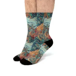 Octopus Party Fit Crew Socks VTM0652