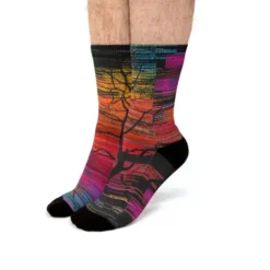 Sunset Fusion (Lone Tree Version) Fit Crew Socks VTM0653