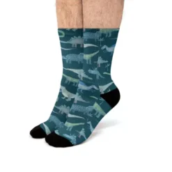 Dinosaurs Dark Fit Crew Socks VTM0659