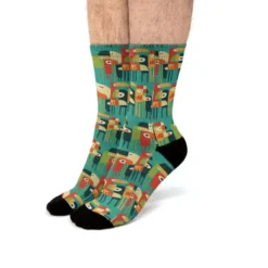 Birds Fit Crew Socks VTM0693
