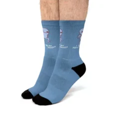 Strange Planet Special Product: I Desire Medium Danger Fit Crew Socks VTM0696