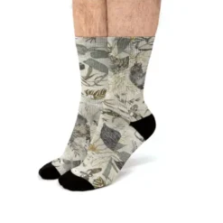Bugs And Bug Eaters Fit Crew Socks VTM0707