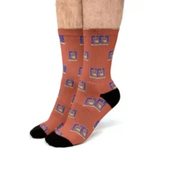 The Bookworm Rpg By Tobe Fonseca Fit Crew Socks VTM0708