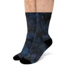 Wild Flowers Fit Crew Socks VTM0717