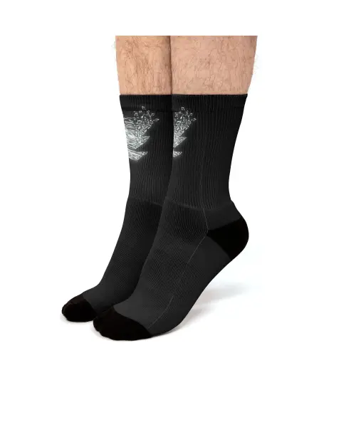 Sounds Like Thunder Fit Crew Socks VTM0719