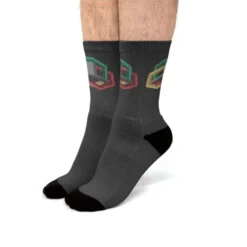 Optical Illusion Fit Crew Socks VTM0720