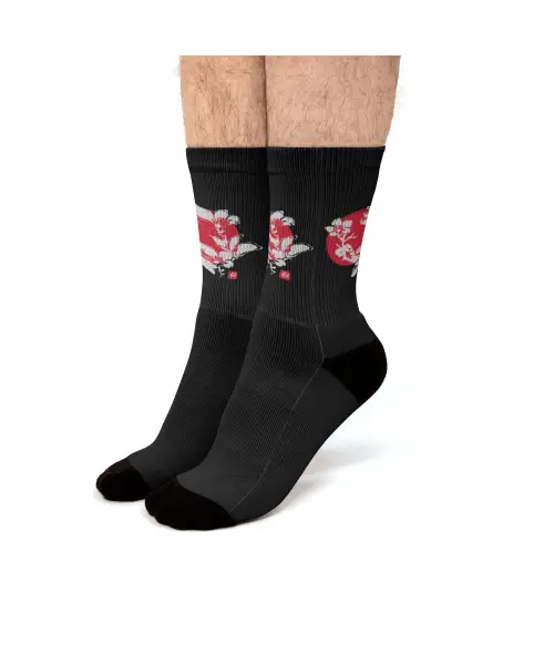 Sakura Fit Crew Socks VTM0722