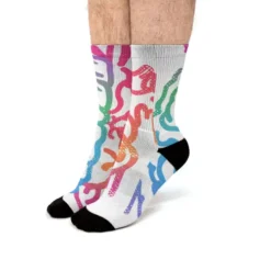 Mind Or Feelings Fit Crew Socks VTM0724