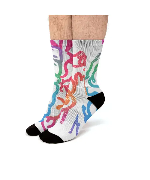 Mind Or Feelings Fit Crew Socks VTM0724