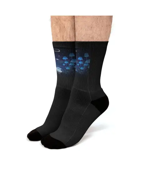 Fungi Forest Fit Crew Socks VTM0725