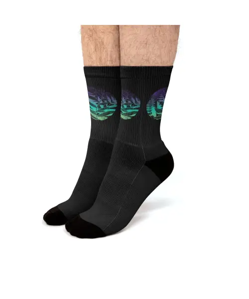 Plants Early Morning Fit Crew Socks VTM0728