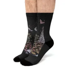 Witchy Garden Fit Crew Socks VTM0729