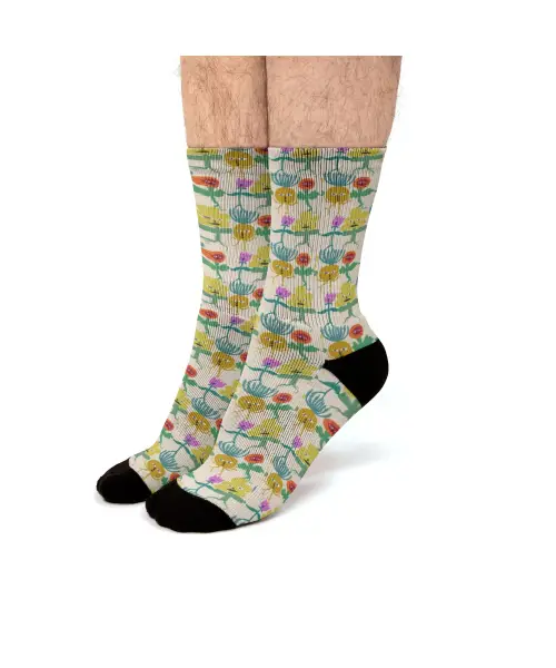Runaway Plants Fit Crew Socks VTM0731
