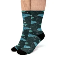 Luna And Emerald Fit Crew Socks VTM0736
