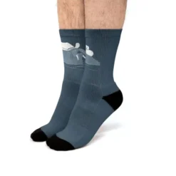 Bruce The Cowboy Walrus Fit Crew Socks VTM0747