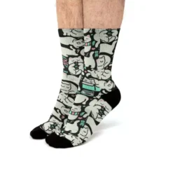 Cats World Fit Crew Socks VTM0754