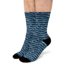 Ocean Waves Fit Crew Socks VTM0767