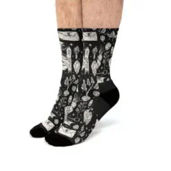 The Witch's Garden Fit Crew Socks VTM0774