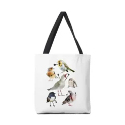 Birds With Arms Canvas Tote Bags VTM0784