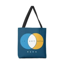 If Not Now Venn Canvas Tote Bags VTM0792
