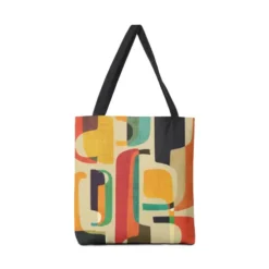 Mid-Century Modern Canvas Tote Bags VTM0800