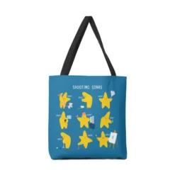 Shooting Stars! Canvas Tote Bags VTM0805