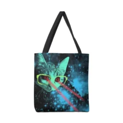 Mister Mittens' Big Adventure Canvas Tote Bags VTM0808