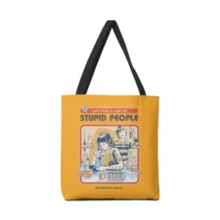 A Cure For Stupid People Canvas Tote Bags VTM0815