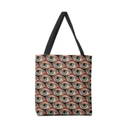 Vintage Eyes Canvas Tote Bags VTM0818