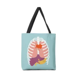 Hugs Keep Us Alive! Canvas Tote Bags VTM0819