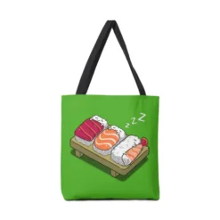 Sleepy Sushi Canvas Tote Bags VTM0856