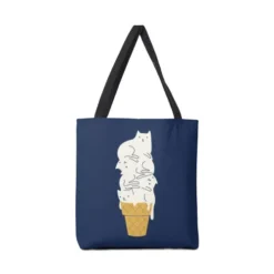 Meowlting Canvas Tote Bags VTM0870