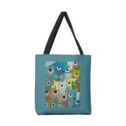 Cubicats Remix Canvas Tote Bags VTM0900