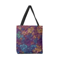 Trippy Steam Canvas Tote Bags VTM0901