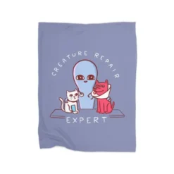 Strange Planet Special Product: Creature Repair Expert Premium Fleece Blanket VTM0932