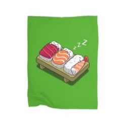 Sleepy Sushi Premium Fleece Blanket VTM0937