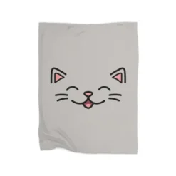 Kitty Premium Fleece Blanket VTM0964