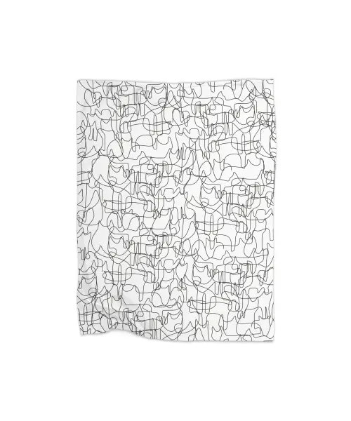 Cats Premium Fleece Blanket VTM0978