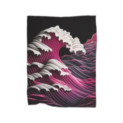 Big Wave Premium Fleece Blanket VTM0984