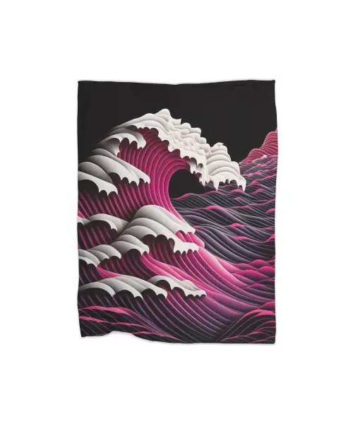 Big Wave Premium Fleece Blanket VTM0984