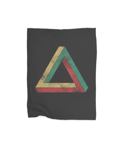 Optical Illusion-Colorful Premium Fleece Blanket VTM0986