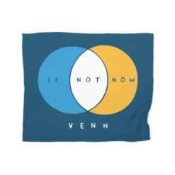 If Not Now Venn Premium Fleece Blanket VTM0987